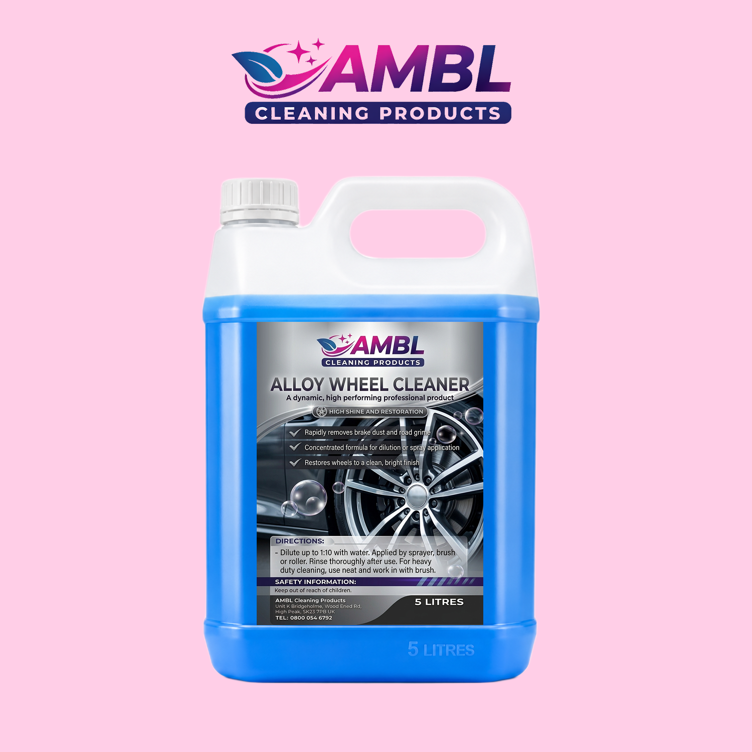 Alloy wheel cleaner 5ltr