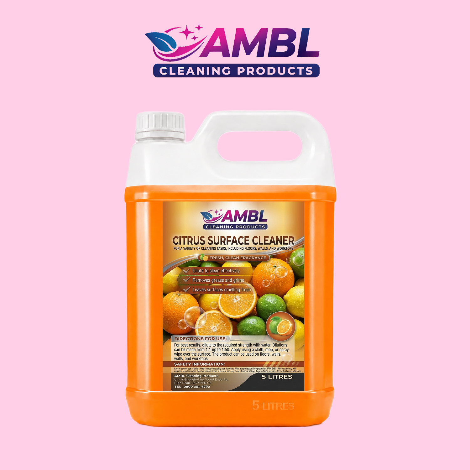 Citrus surface cleaner 5ltr