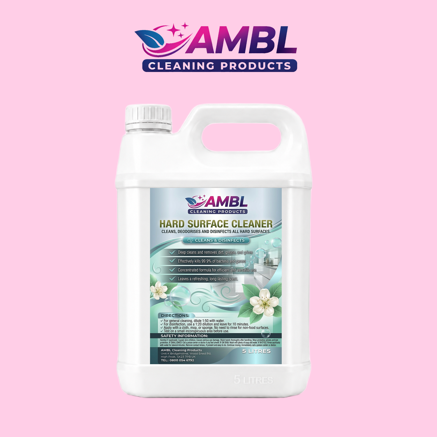 Hard Surface Cleaner 5ltr