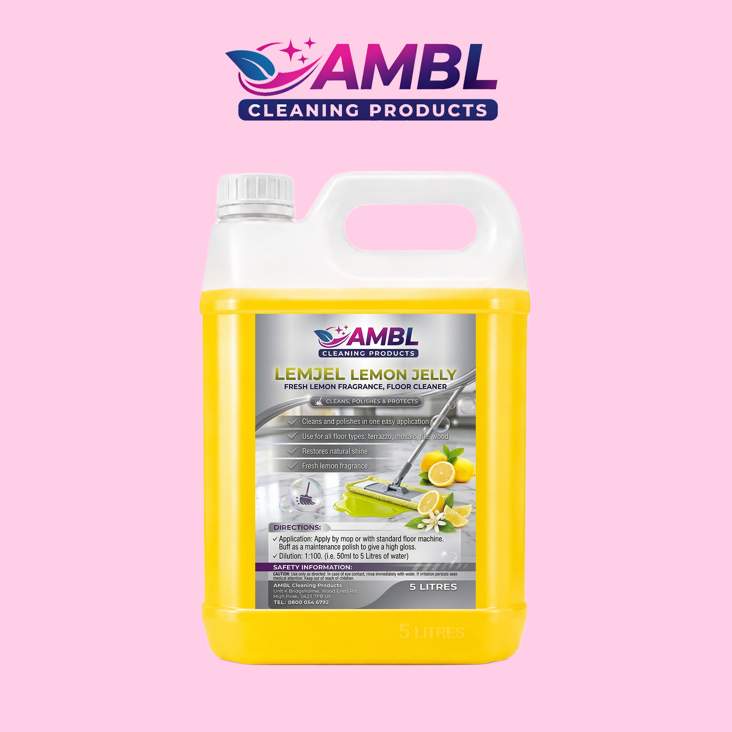 Lemgel floor cleaner 5ltr