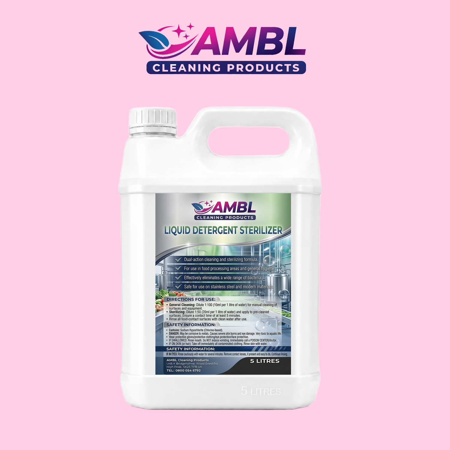 Machine Liquid Detergent 5ltr