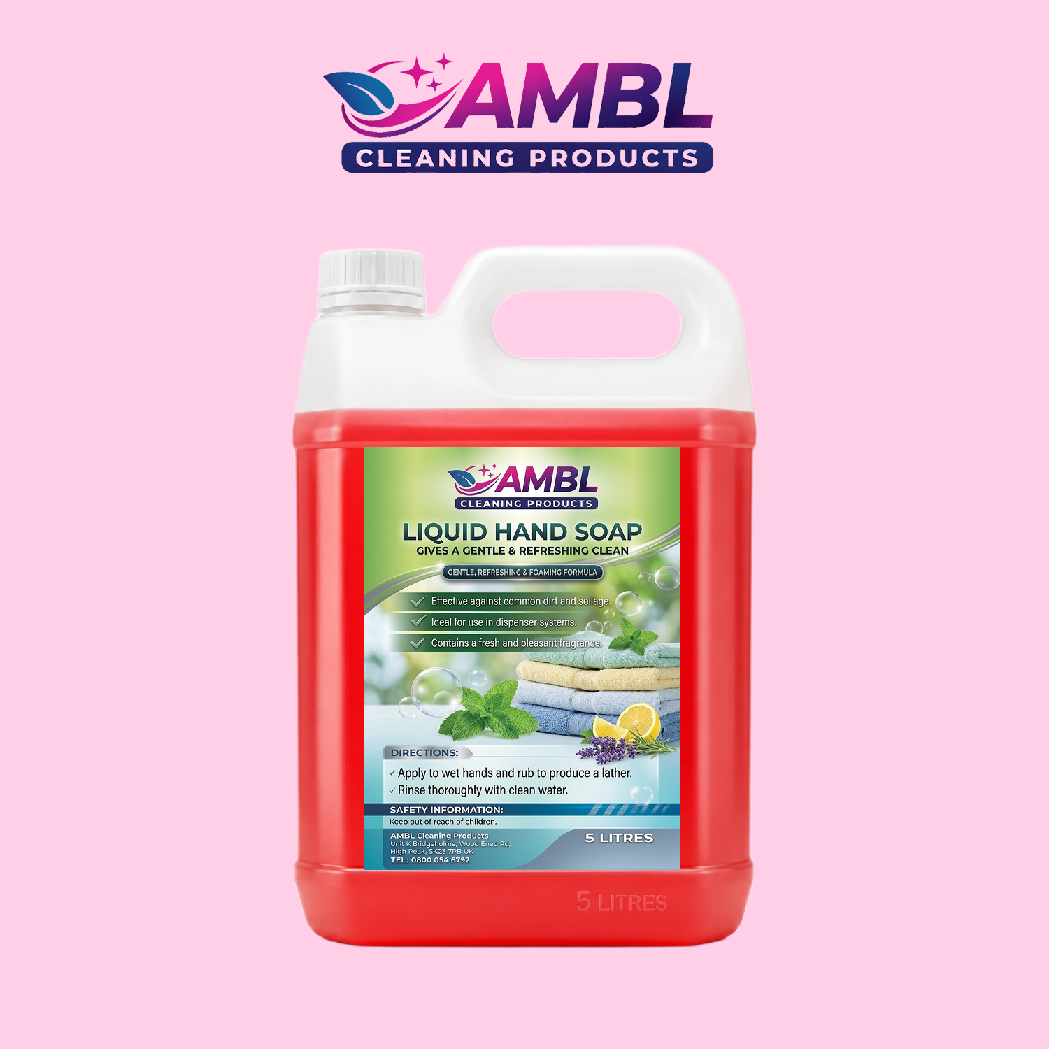 Liquid Hand Soap 5ltr