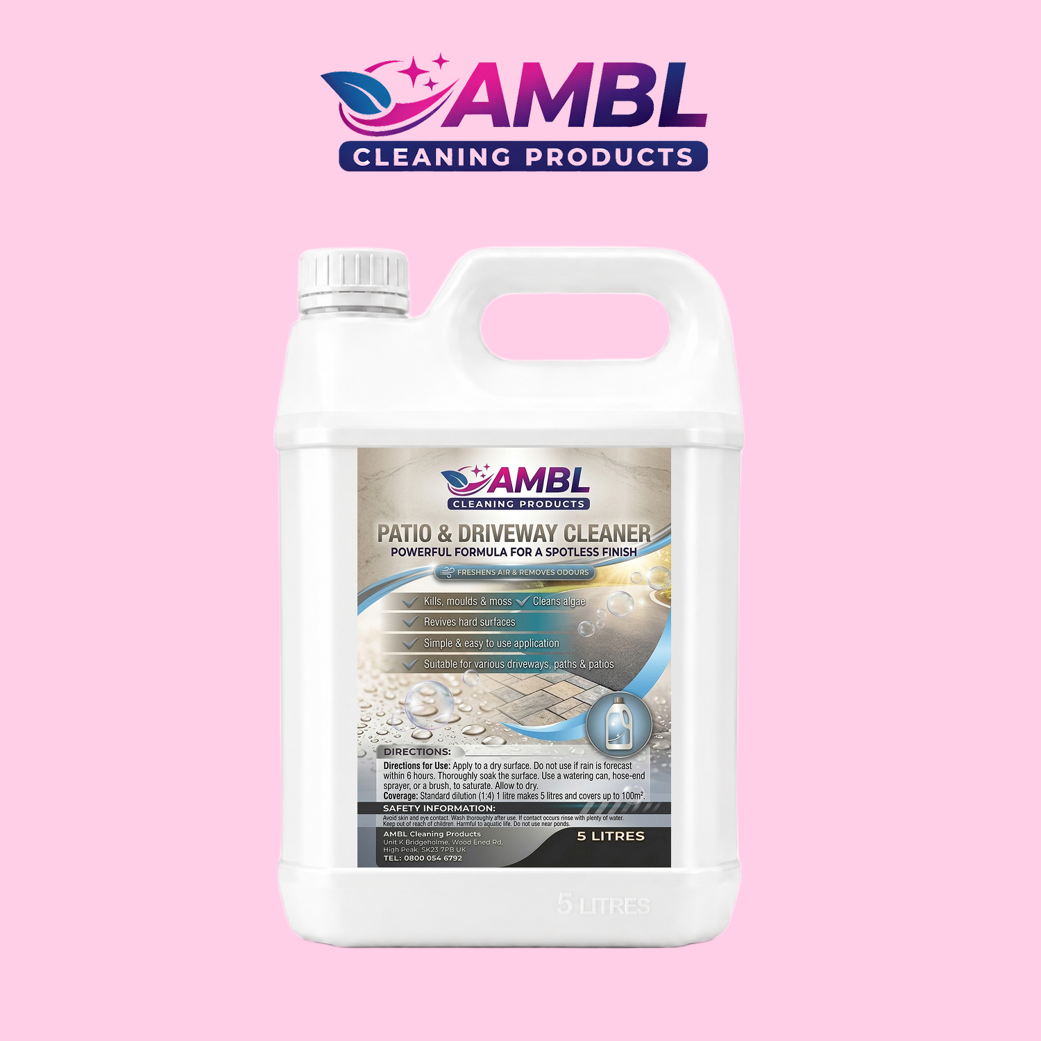 Patio and Driveway Cleaner 5ltr