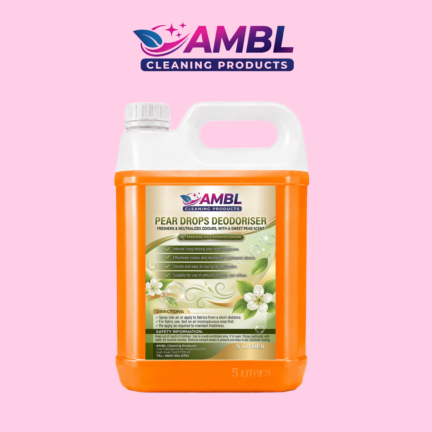 Pear Drops Deodoriser 5ltr