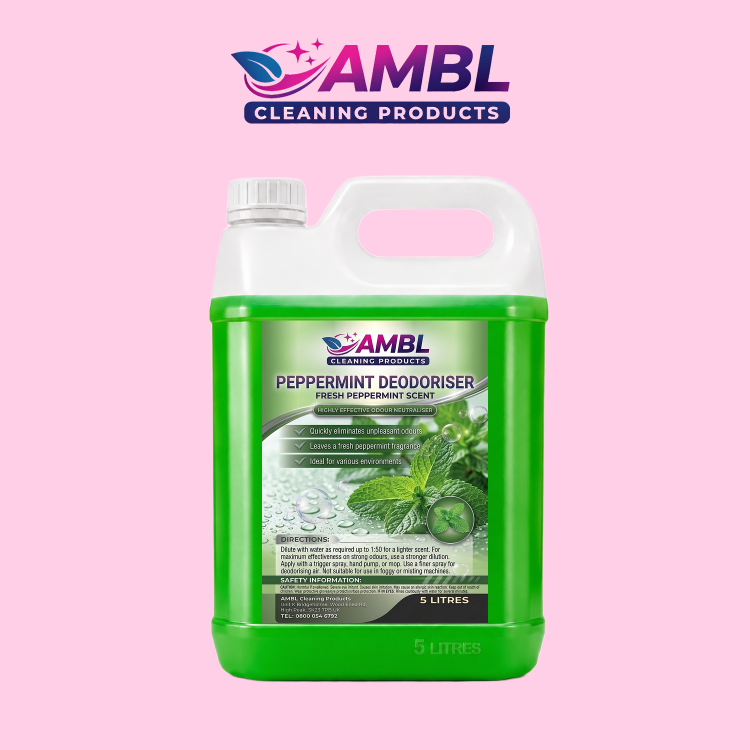 Peppermint Deodoriser 5ltr