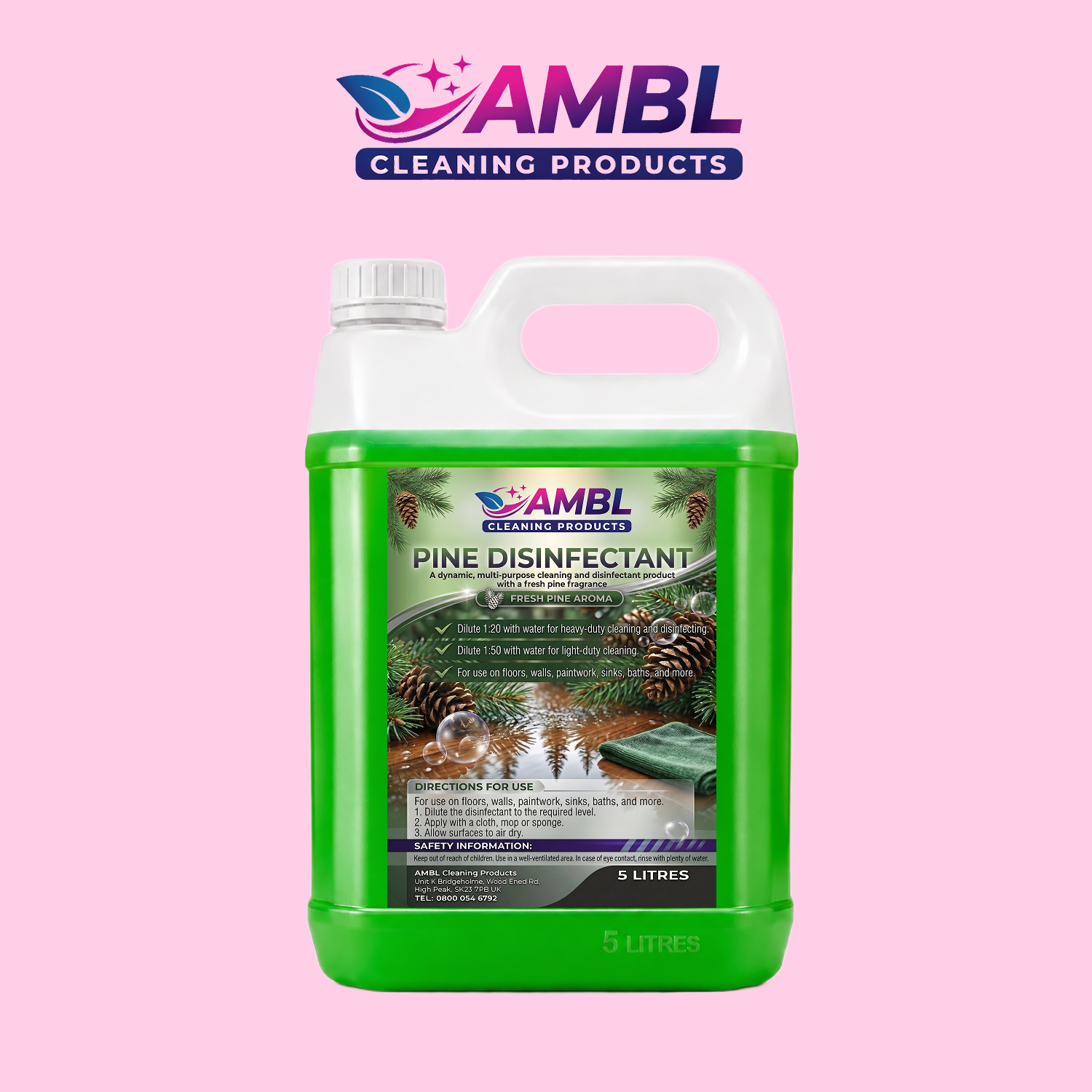 Pine disinfectant 5ltr